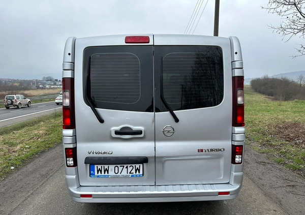 Opel Vivaro cena 69900 przebieg: 273900, rok produkcji 2016 z Piaseczno małe 781